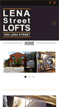 Mobile Screenshot of lenastreetlofts.com
